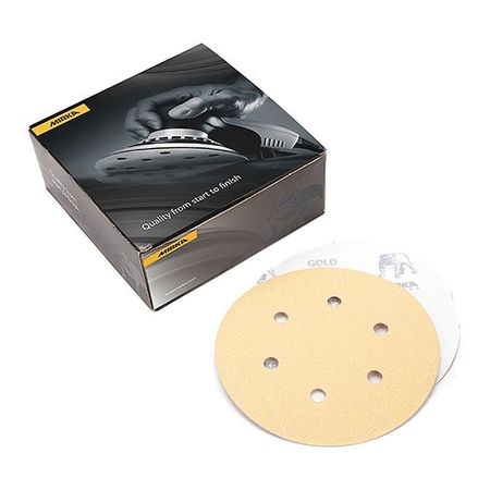 MIRKA Grip Disc, Heavy Duty, 5", P40, PK50 23-612-040