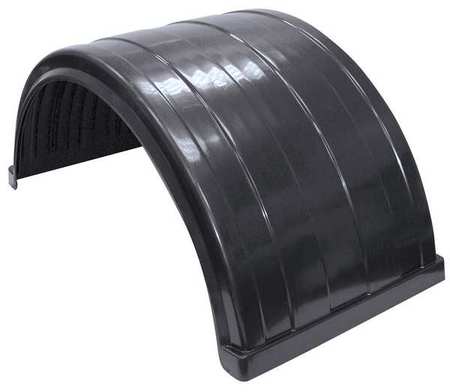 Buyers Products Ribbed Black Polyethylene Fender-Fits Up to 24.5 Inch Dual Rear Wheels 8590245