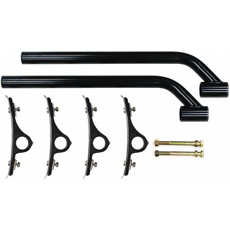 BUYERS PRODUCTS Black Powder Coated Poly Fender Mounting Kit -  One per fender required 8591000