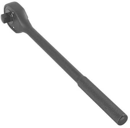 PROTO 3/8" Drive 24 Geared Teeth Pear Head Style Hand Ratchet, 11" L, Black Oxide Finish J5250BL