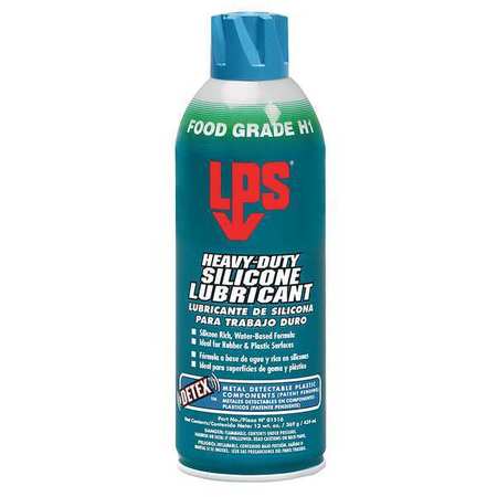 Lps Hvy Dty Silicone Lubricant w/Detex, 13 Oz. 51516