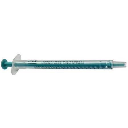 Norm-Ject 1 mL Plastic Syringe, Luer Slip, PK100 4010.200V0