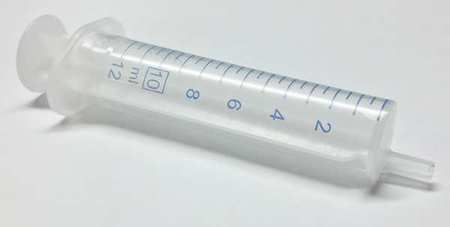 Norm-Ject Plastic Syringe, Luer Slip, 10 mL, PK100 4100.000V0