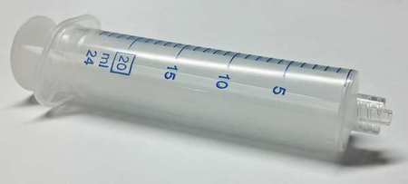 NORM-JECT Plastic Syringe, Luer Lock, 20 mL, PK100 4200-X00V0