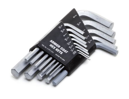 ARMOR COAT 13 Piece SAE L-Shape Hex Key Set, UST260072 UST260072