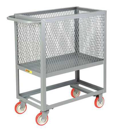 LITTLE GIANT Mesh Truck, 40 In. H, Push, 24 In. W RPDX-2436-6PY