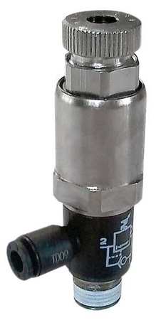 LEGRIS Pressure Regulator, 1/4 In, 15 to 115 psi 7305 56 14