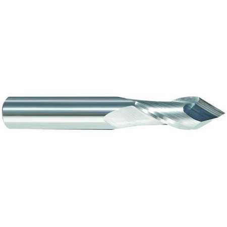 ZORO SELECT Carbide Drill Mill, 3/8In, 2FL, Single 208-822375