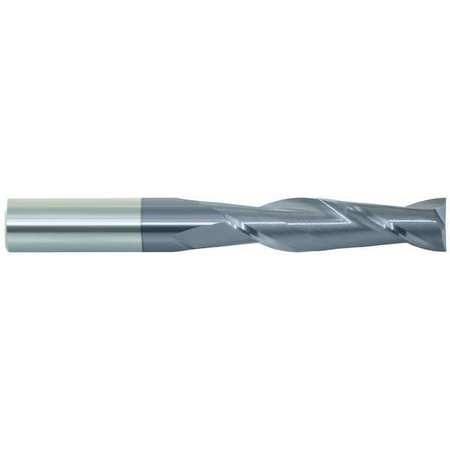 ZORO SELECT Carbide End Mill, 1In, 2FL, Single, 6In 216-001093