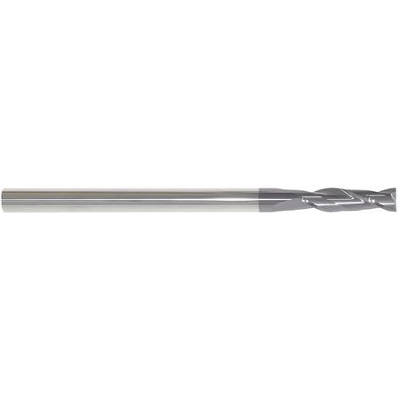 ZORO SELECT Carbide End Mill, 3/8In, 2FL, Single, 6In 216-001048