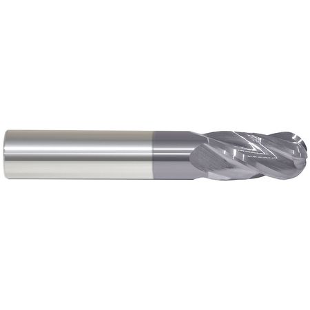 ZORO SELECT Carbide End Mill, 13/32In, 4F, Single, 2-3/4 223-001117