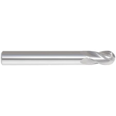 ZORO SELECT Carbide End Mill, 9/64In, 4FL, Double 242-001044