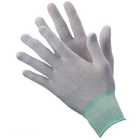 CONDOR Antistatic Gloves, 2XL, Nylon/Carbon, PK12 19L037