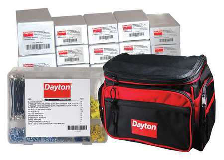 Dayton HVAC Contractor Service Kit, 21Pcs 19L413