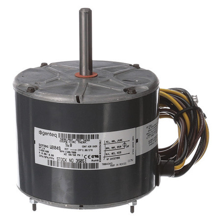 Genteq Motor, 1/4 HP, OEM Replacement Brand: Carrier/BDP 3S051