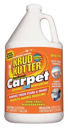 Krud Kutter Carpet Cleaner, 1 gal., Fresh, Bottle CR012