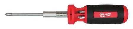 MILWAUKEE TOOL ECX, Phillips, Slotted, Square Bit 6", Drive Size: 1/4" , Num. of pieces:11 48-22-2101