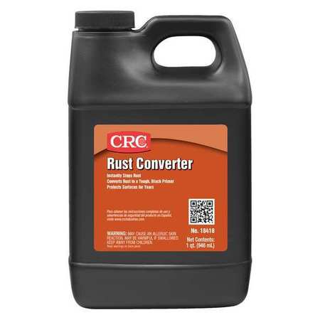 Crc Rust Converter, White, 32 oz. Size 18418