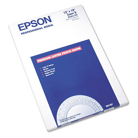 EPSON Photo Paper, White, PK50 S041407