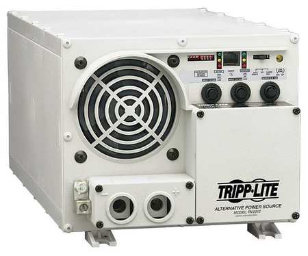 TRIPP LITE Power Inverter and Battery Charger, Modified Sine Wave, 3,000 W Peak, 1,500 W Continuous, 1 Outlets RV1512UL