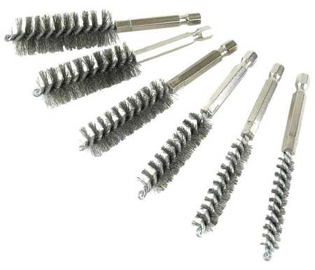 Ipa Twisted Wire SS Bore Brush Set 8080