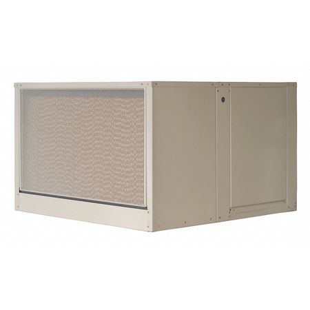 MASTERCOOL Ducted Evaporative Cooler 5000 cfm, 1800 sq. ft., 7 gal, 3/4 HP, Belt AD1C5112