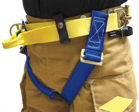 GEMTOR Rescue Harness, 44"-56", Nylon 546NYCR-4N