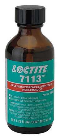 Loctite Spray Adhesive, SF 7113 Series, Translucent White, 8 oz, Bottle 135294