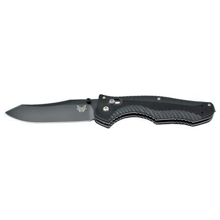 Benchmade Folding Knife, Reverse Tanto, 4 In, Black 810BK