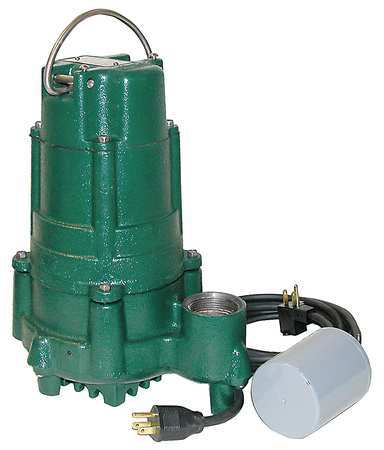 Zoeller 1 HP 1-1/2" F Submersible Sump Pump 115V Piggyback 140-0029