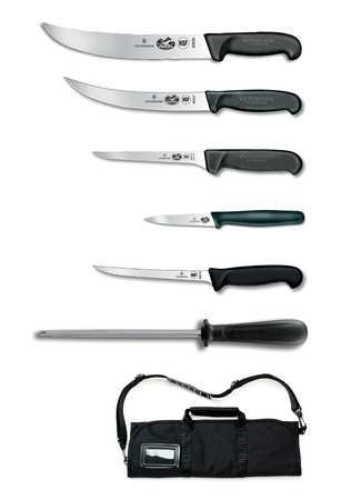 Victorinox Swiss Army Field Dressing Knife Kit, Fixed, 5 Pc 5.1003.73-X2