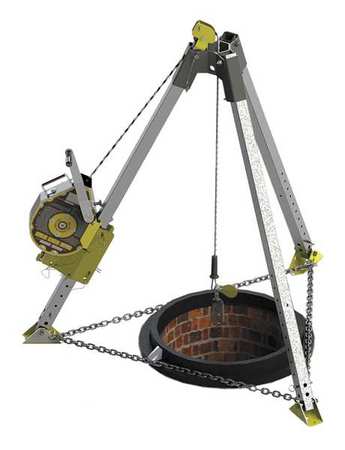 Guardian Equipment Rescue and Descent System, 310 lb., Steel 20001