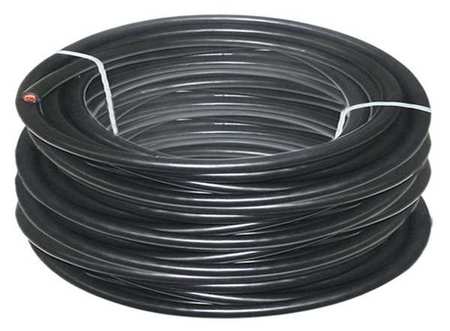 Westward Welding Cable, 4/0,100 ft., Black, Rubber 19YE17