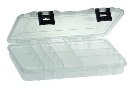 Plano Adjustable Compartment Box with 5 to 20 compartments, Plastic, 1 3/4 in H x 7-1/4 in W 2365002