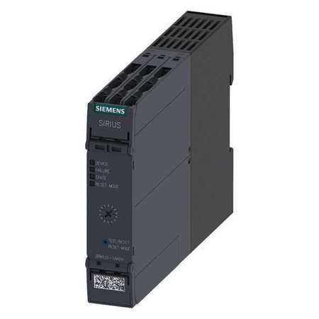 SIEMENS Nonreversing Compact Magnetic Motor Starter, No Enclosure NEMA Rating, 24V DC, 3 Poles, 1NC/1NO 3RM10011AA04