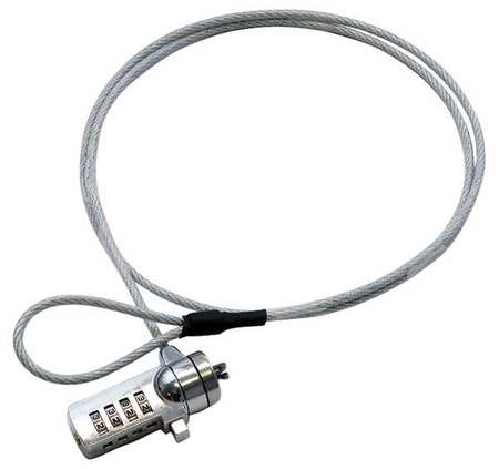 ADAM EQUIPMENT Balance/Scale Security Cable, Silver 700100046
