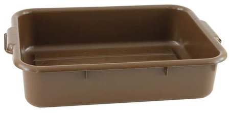 CRESTWARE Bus Tub, Polypropylene, Brown BT5BR