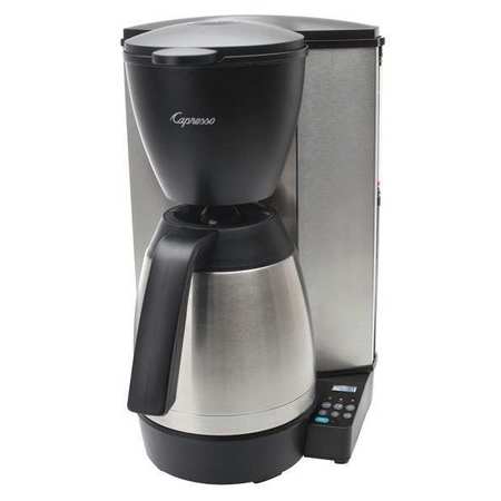 Capresso Black/Silver Single Serve 10 Cup Coffee Maker 485.05