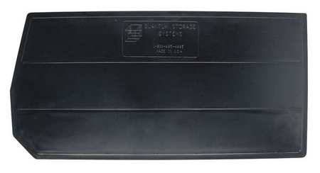 QUANTUM STORAGE SYSTEMS Plastic Divider, Black, 32 1/2 in L, 17 1/2 in W, 16 9/16 in H DUS993/995/997