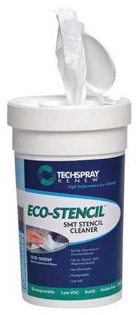 TECHSPRAY Eco-Stencil Cleaning Wipes 1570-100DSP