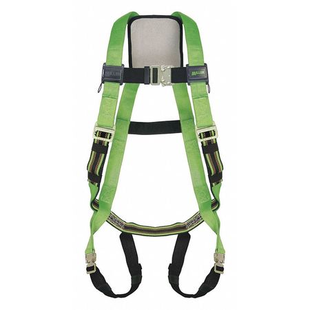 Honeywell Miller Full Body Harness, L/XL, Polyester P950QC-4/UGN