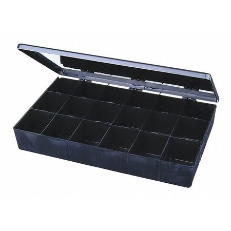 Flambeau ESD Compartment Box with 18 compartments, Plastic C618