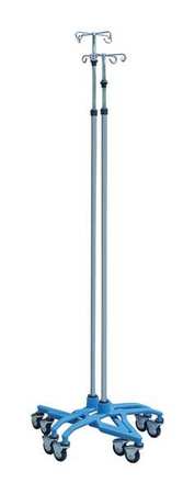 SMARTSTACK IV Pole, Stainless Steel, Blue R100P49-001