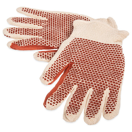 SAN JAMAR Knit Glove, 400F Cap, Hvy Dty Terry, PR ML5000