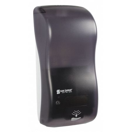 SAN JAMAR Soap Dispenser, Hybrid, 900mL, Blk SHF900TBK