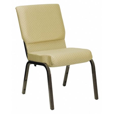 Flash Furniture Fabric Church Chair, Beige XU-CH-60096-BGE-GG