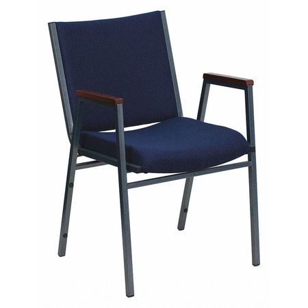 Flash Furniture Fabric Stack Armchair, Navy XU-60154-NVY-GG