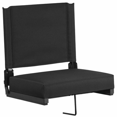 Flash Furniture Stadium Chair, Black XU-STA-BK-GG