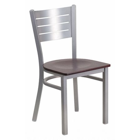 Flash Furniture Restaurant Chair, 19"L33-/2"H, HerculesSeries XU-DG-60401-MAHW-GG