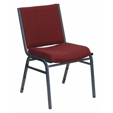 Flash Furniture Fabric Stack Chair, Burgundy XU-60153-BY-GG